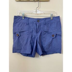 Marmot Periwinkle Lightweight Printed Hiking Outdoor Shorts 6